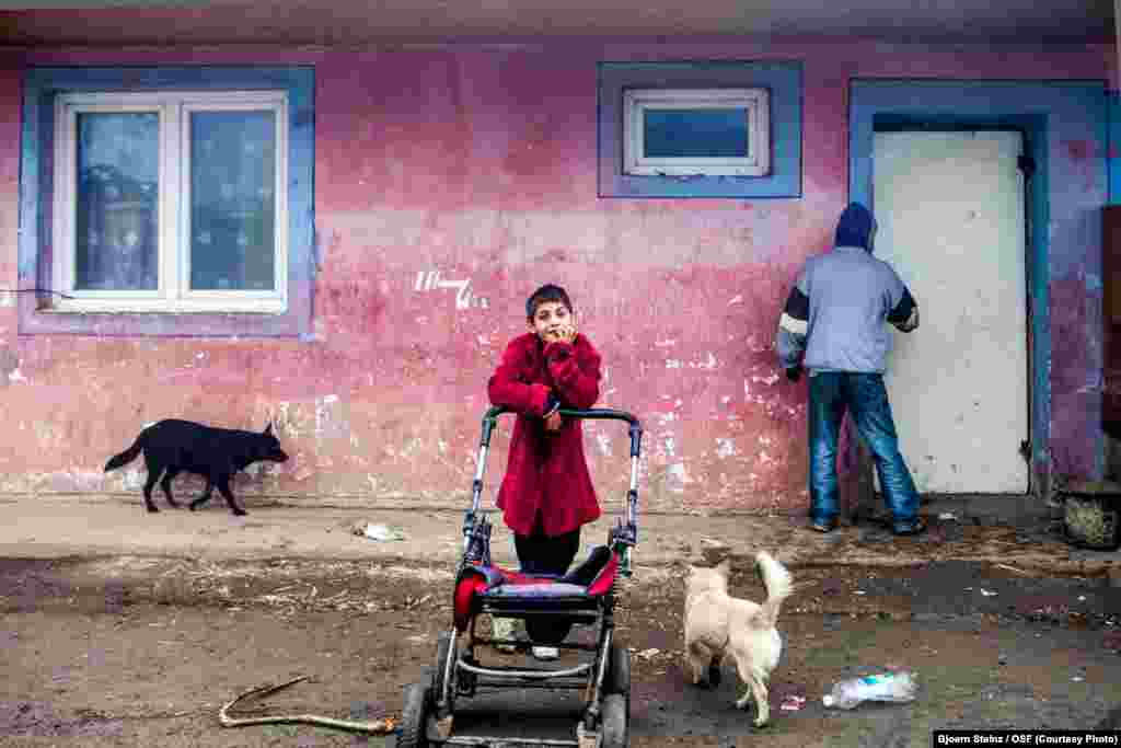 Budulovskej Street is home to a Roma community in the town of Moldava nad Bodvou, about 30 kilometers from the city of Kosice in eastern Slovakia.