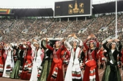 Адкрыцьцё Алімпійскіх гульняў у Маскве, 1980