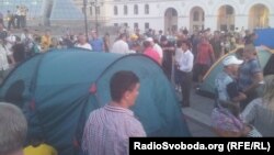 Протест врадіївців проти свавілля міліції, Київ, фото 18 липня 2013 року