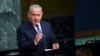 Israel's Prime Minister Benjamin Netanyahu addresses the 72nd session of the General Assembly at the United Nations in New York September 19, 2017