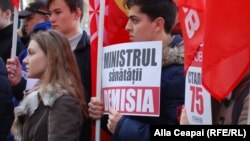 La Protestul PS de la Chișinău