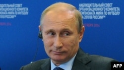 Рускиот претседател Владимир Путин 