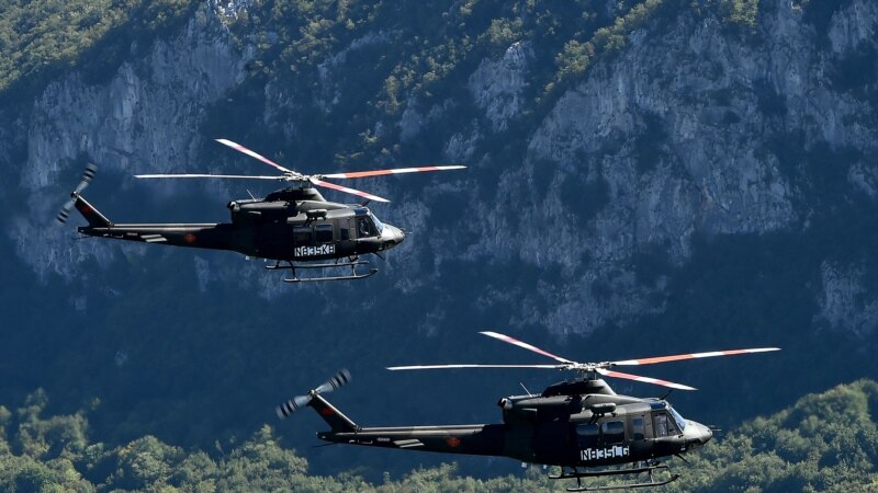Stigla dva nova helikoptera za Vojsku Crne Gore