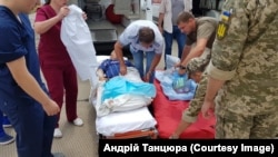 Літак із пораненими та хворими солдатами прибув до Одеси, 22 серпня 2018 року