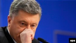 Украина президенті Петр Порошенко. Киев, 29 желтоқсан 2014 жыл.