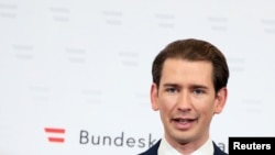 Cancelaru austriac Sebastian Kurz.