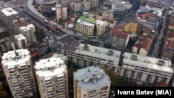 Pamje e një pjese të Shkupit