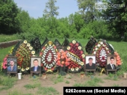 Могилы протестантских пасторов, убитых боевиками ДНР. Снимок сайта 6262.com.ua