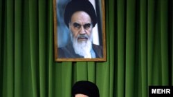 Ayatollah Ali Khamenei addresses Iranians on the anniversary of Ayatollah Ruhollah Khomeini's death.