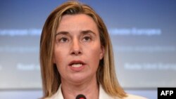 Shefja e politikës së jashtme të Bashkimit Evropian, Federica Mogherini.