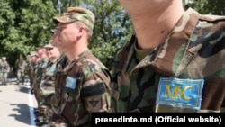 Detaşament moldovenesc la Varniţia al misiunii de pacificare