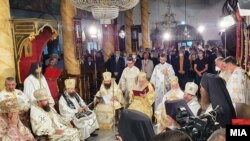 Епископот сарандопорски архимандритот Григориј беше хиротонисан за за епархиски архијереј на кумановско-осоговската епархија во Соборниот Храм „Свети Николај Чудотворец“ во Куманово