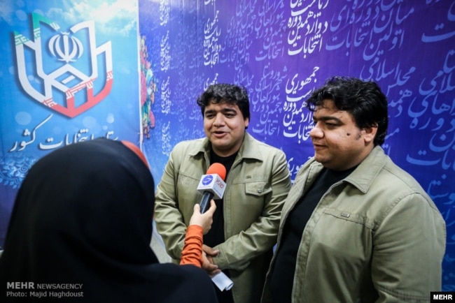 Hassan Seyedkhani and twin brother Hossein