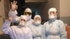 Медики Джалал-Абадской области, работающие с зараженными коронавирусом, 26 марта 2020 г.