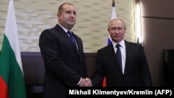 Președinții Rumen Radev și Vladimir Putin, la Soci