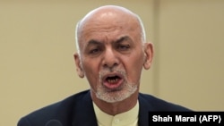 Ashraf Ghani Kabildə konfransda