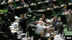 The nine women in the Iranian parliament make up about 3 percent of the legislature, far below what the Swiss-based Inter-Parliamentary Union says is a worldwide average of about 22 percent. 