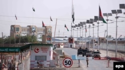 A view of the Chaman border crossing between the southwestern Pakistani province of Balochistan and the southern Afghan province of Kandahar.