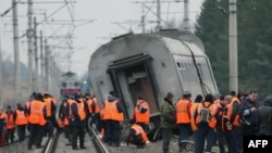 Twenty-seven people were killed in the "Nevsky" train bombing.