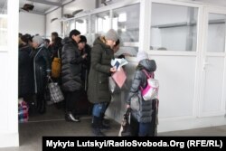 Модуль для пешеходов КПВВ «Майорское»