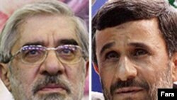 The main contenders: Musavi and Ahmadinejad