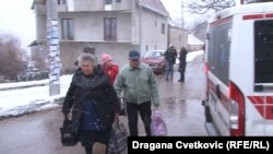 Evakuacija sela Jasenovik