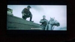 Уривок з фільму «Крути 1918» під показу у Празі, Чехія, 29 січня 2020