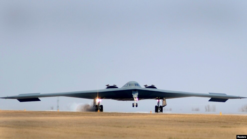 B-2 на базе Whiteman в Миссури