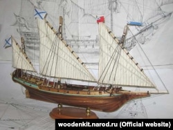 Императорская яхта "Десна". 1787