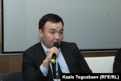 Главный эксперт Национального центра по правам человека Аслан Сапаргали. Алматы, 4 октября 2019 года.