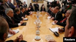 Kryediplomati rus, Sergei Lavrov takohet me disa grupe opozitare siriane, Moskë, 27 janar 2017