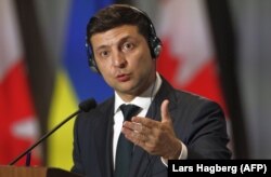 Ukrainian President Volodymyr Zelenskiy (file photo)