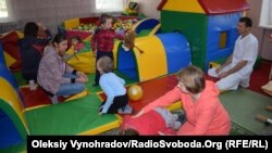 Комната для физкультуры в Северодонецком центре социальной реабилитации детей с инвалидностью