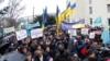 Крымские флаги на Майдане