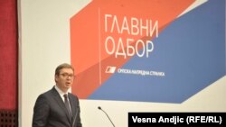 Aleksandar Vučić u obraćanju Glavnom odboru Srpske napredne stranke