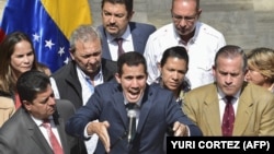 Liderul opoziției din Venezuela Juan Guaido