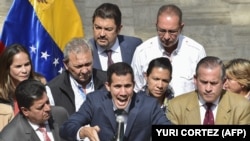 Liderul opoziției din Venezuela Juan Guaido