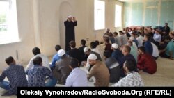 Совместная молитва в строящемся мусульманском центре Северодонецка
