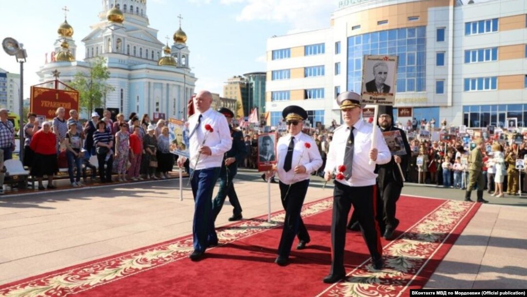 Бессмертный полк в мордовии