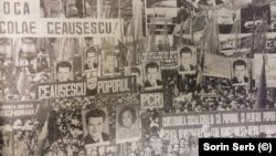 Miting în cinstea lui Ceaușescu