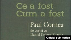 Coperta memoriilor profesorului Paul Cornea