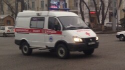 Медициналық жедел жәрдем көлігі. Көрнекі сурет.