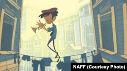 Plakat NAFF-a, Neumskog festivala, pokretača bh. crtačke scene