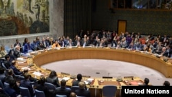 U.N. Security Council, at U.N. headquarters in New York, February 28, File photo