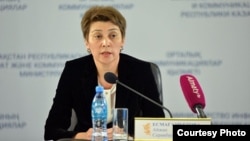 Қазақстанның бас санитарлық дәрігері Айжан Есмағамбетова.