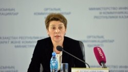 Главный санитарный врач Казахстана Айжан Есмагамбетова.