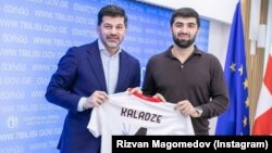 Каха Каладзе и Ризван Магомедов