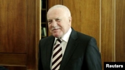 Вацлав Клаус, бывший президент Чехии. 