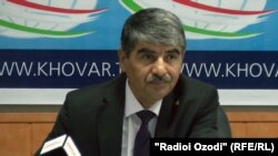 Илхомджон Атоев, зампредседателя Службы связи при правительстве Таджикистана