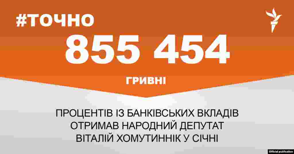 ДЖЕРЕЛО ІНФОРМАЦІЇ Сторінка проекту Радіо Свобода&nbsp;#Точно